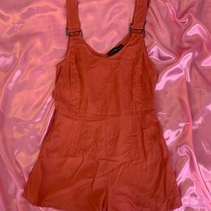 Peach Romper